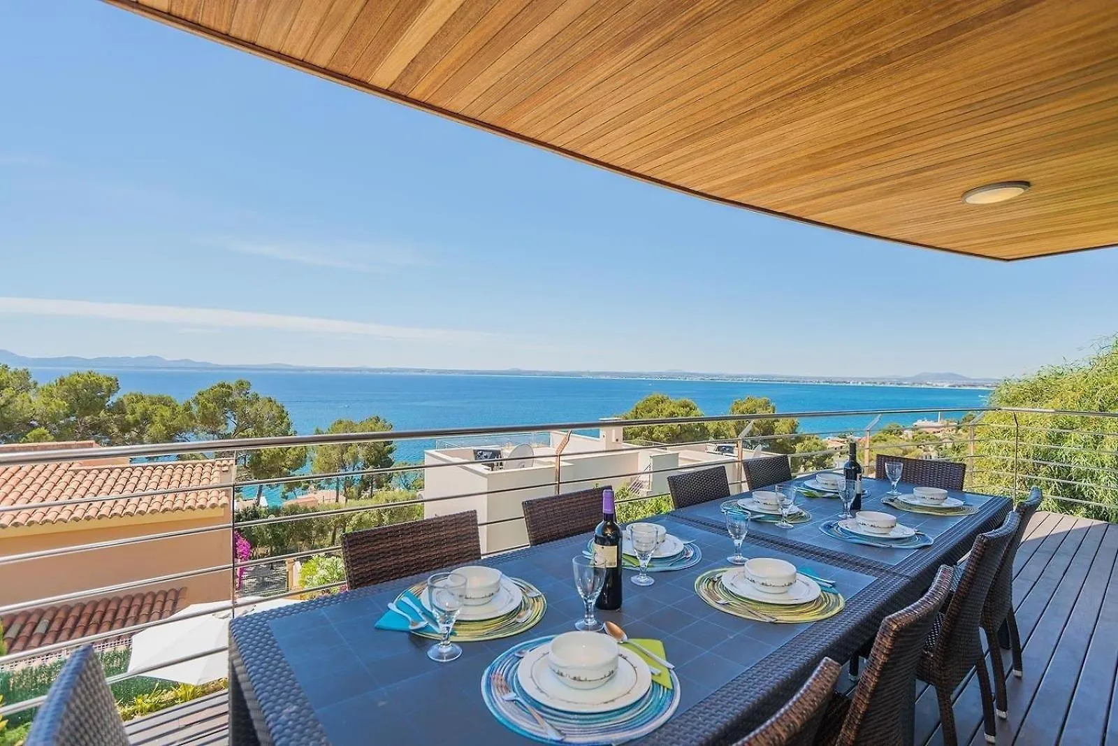Atemberaubende Villa Mit Whirlpool, Beheiztem Pool Und Meerblick In Aucanada Alcanada 0*,  Spain