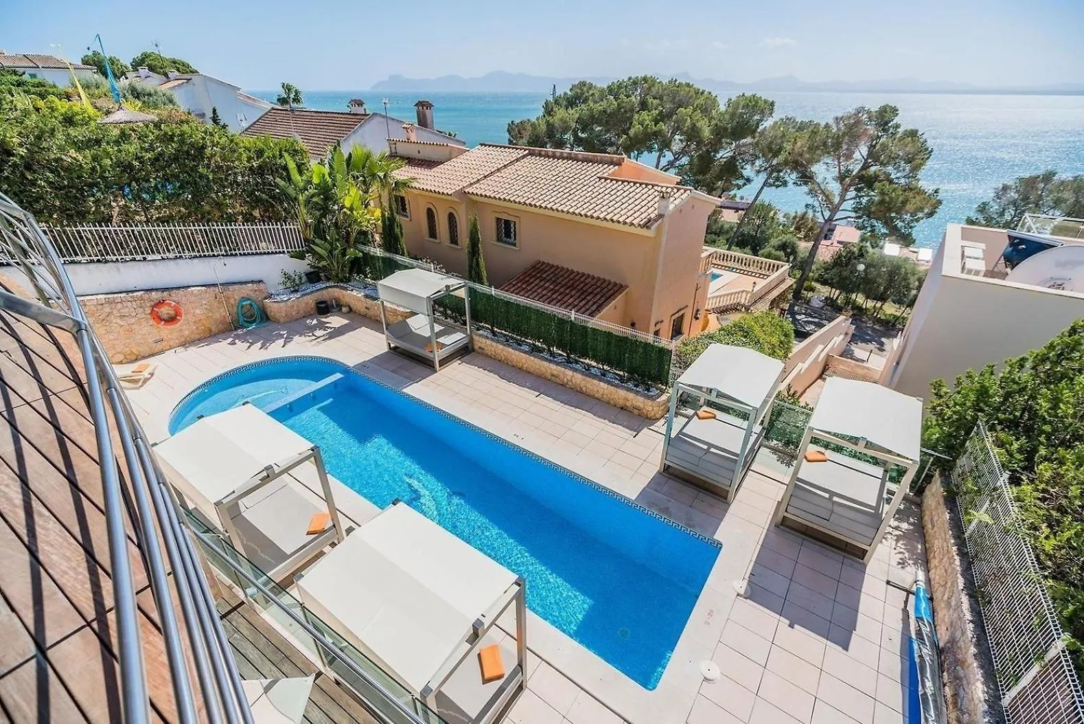 Atemberaubende Villa Mit Whirlpool, Beheiztem Pool Und Meerblick In Aucanada Alcanada 0*,  Spain